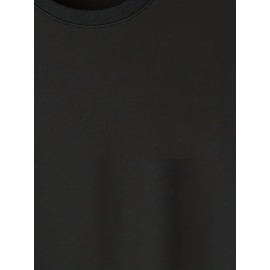 Ramen Lover Pattern Print Men's Comfy Slightly Stretch T-shirt, Graphic Tee Men's Summer Clothes, Men's Casual Outfits For Sports Fitness