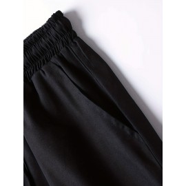 Men's Cut Off Drawstring Shorts