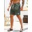 Men's Corduroy Waist Drawstring Comfy Shorts For Summer